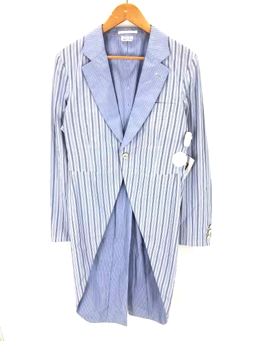 COMME des GARCONS HOMME PLUS（コムデギャルソンオムプリュス） 裸の王様期 ストライプ燕尾コート メンズ アウター