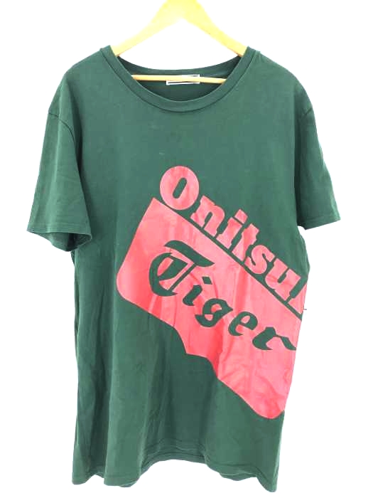ONITSUKA TIGER（オニツカタイガー） ロゴプリント半袖カットソー メンズ トップス