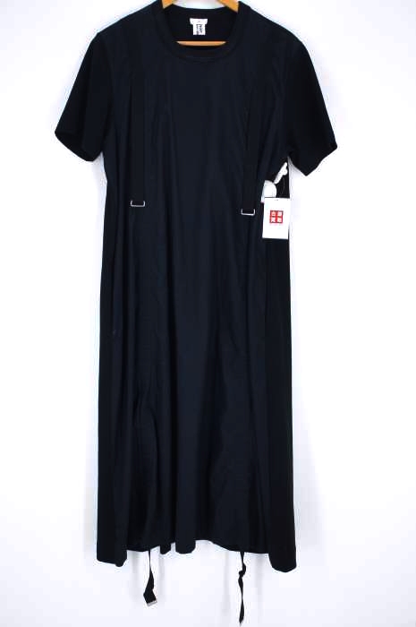 noir kei ninomiya(ノワール ケイ ニノミヤ) AD2018 DRESS WITH ADJUSTABLE LENGTH レディース ワンピース