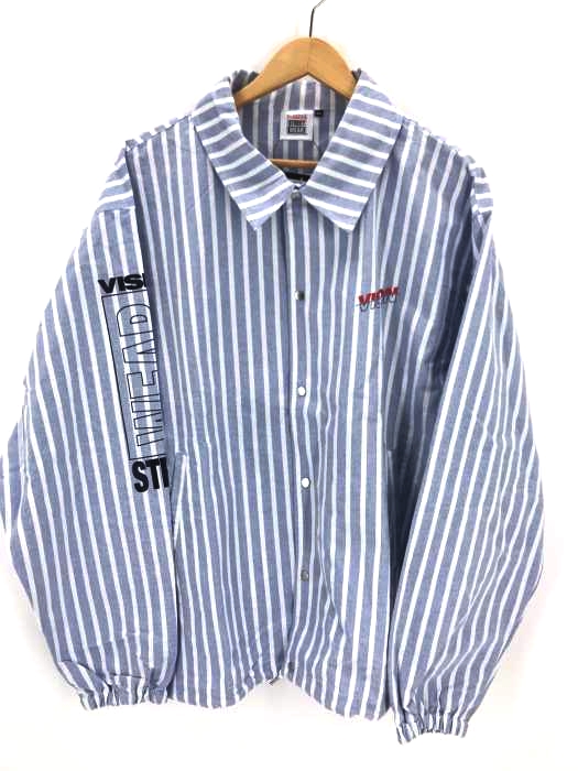 VISION STREET WEAR(ヴィジョンストリートウェア) ストライプ柄コーチジャケット メンズ アウター