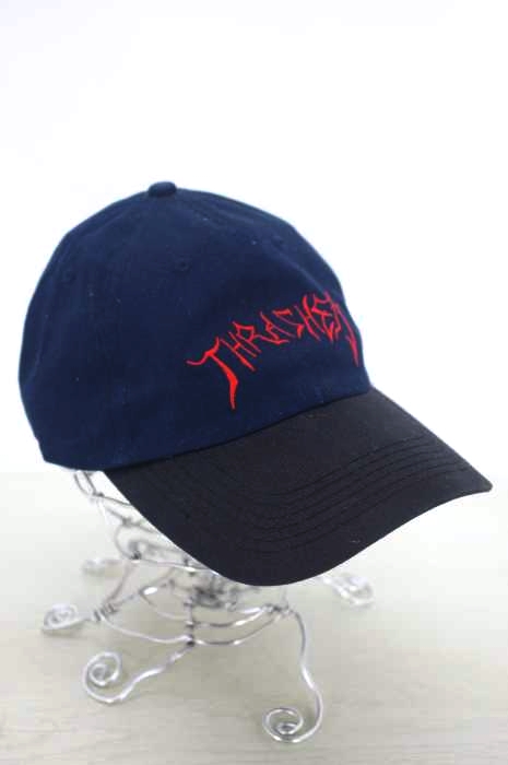 THRASHER(スラッシャー) ロゴ刺繍キャップ メンズ 帽子