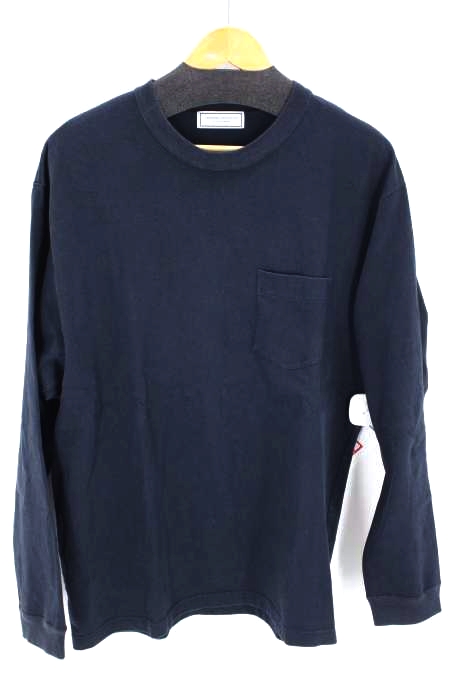 UNIVERSAL PRODUCTS(ユニバーサルプロダクツ) ヘビーオンス コットンクルーネックロングスリーブTシャツ メンズ トップス