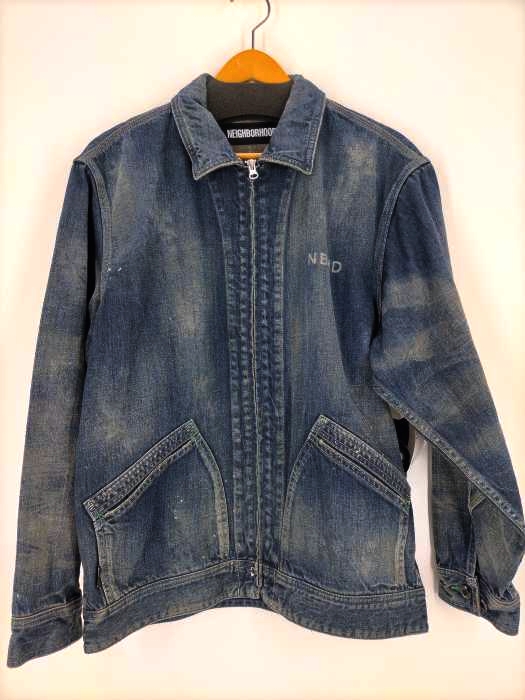 NEIGHBORHOOD（ネイバーフッド） 20SS USED加工 ジップデニムジャケット メンズ アウター
