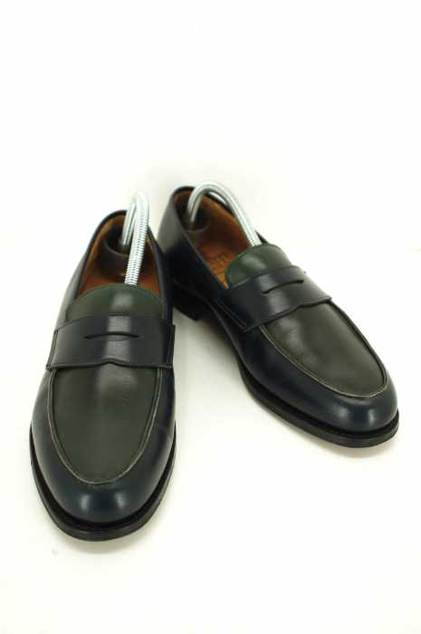 CROCKETT & JONES × Beauty & Youth UNITED ARROWS (クロケットアンドジョーンズ × ビューティアンドユースユナイテッドアローズ) 英国製 STOCKTON 2 コインローファー メンズ シューズ