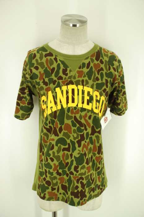 Champion （チャンピオン） REVERSE WEAVE　カモ柄Tシャツ メンズ トップス
