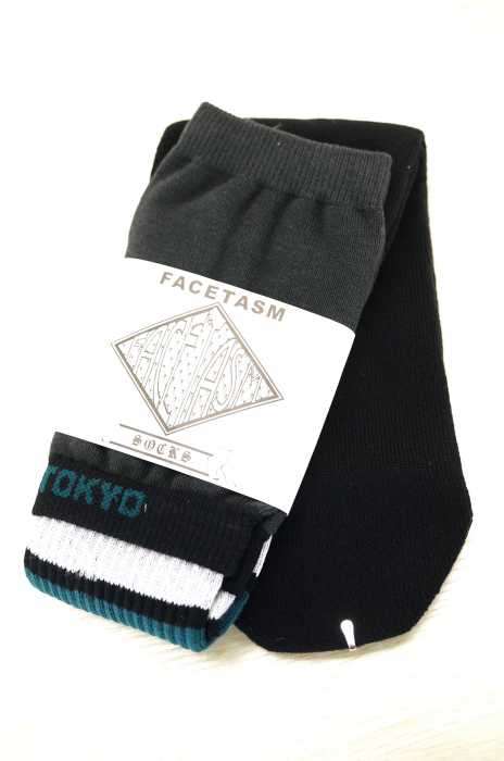 FACETASM （ファセッタズム） LINE SOCKS メンズ ファッション雑貨