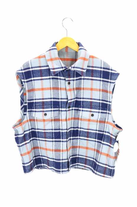 URU （ウル） FLANNEL VEST メンズ トップス
