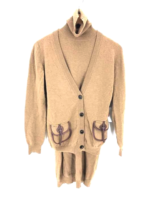 JOHN GALLIANO（ジョンガリアーノ） レイヤードニットカーディガン レディース トップス