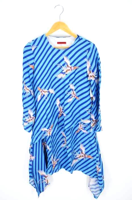 VIVIENNE TAM（ヴィヴィアンタム） ストライプドッキングワンピース レディース ワンピース