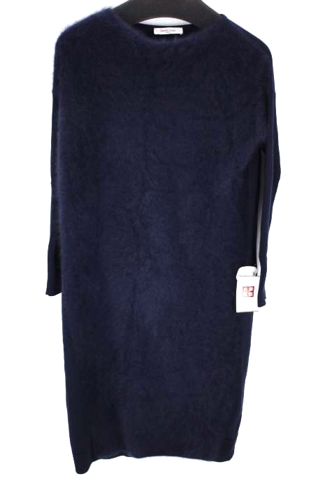 Demi-Luxe BEAMS（デミルクスビームス） 19AW フロント フラッフィー ボートネック ワンピース レディース ワンピース