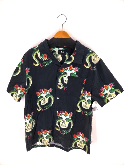Stussy（ステューシー） SKULL PATTERN SHIRT メンズ トップス