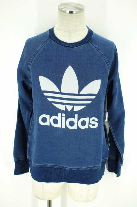 adidas Originals （アディダスオリジナルス） インディゴスウェットプルオーバー メンズ トップス