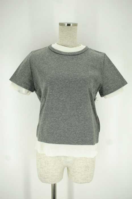 LADY LUCK LUCA （） レイヤードスウェットTシャツ レディース トップス