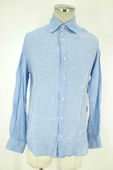 DANOLIS per BEAMSF() SLIM FIT リネンドレスシャツ メンズ トップス