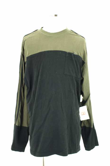 adidas （アディダス） バイカラーロングスリーブTシャツ メンズ トップス