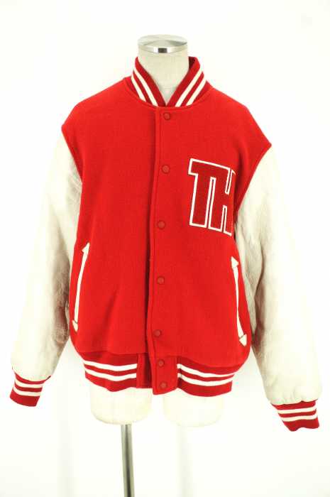 TOMMY HILFIGER （トミーヒルフィガー） カウレザー切替 メンズ アウター