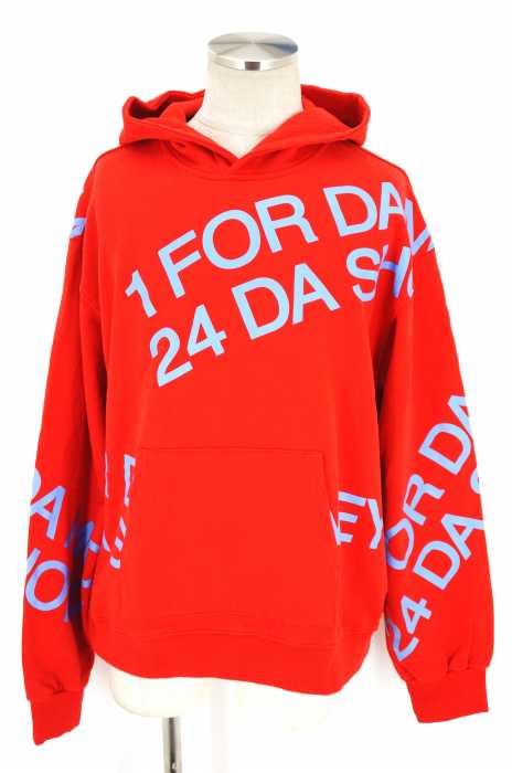 24karats （24カラッツ） 17AW 1 For Da Hoodie プリント メンズ トップス