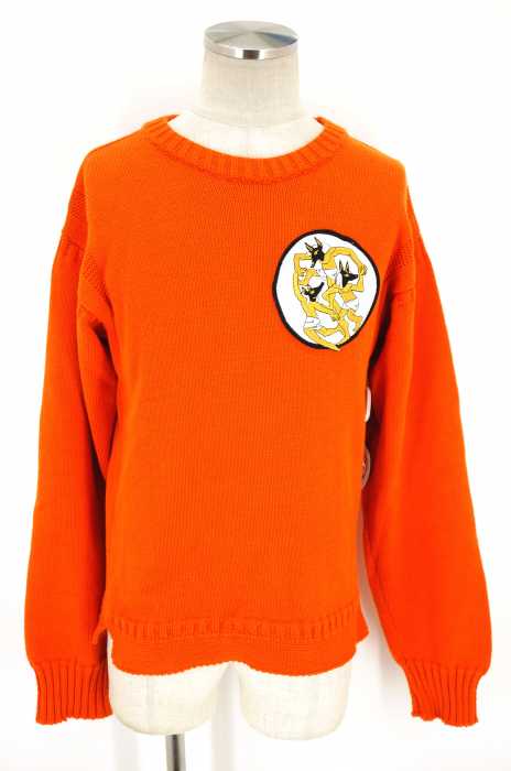 J.W.ANDERSON (ジェイダブリューアンダーソン) 17SS Embroidered Patch Sweater アヌビスワッペン メンズ トップス