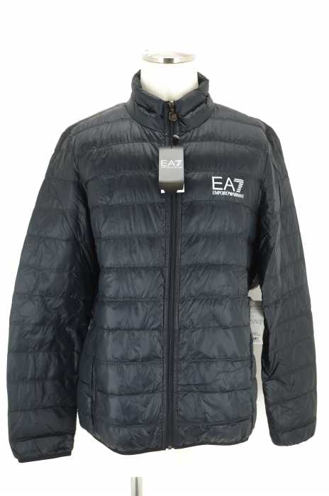 EA7【EMPORIO ARMANI】(イーエーセブン エンポリオアルマーニ) 胸ロゴライトダウンジャケット メンズ アウター