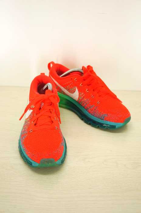 NIKE （ナイキ） Flyknit Max Bright Crimson レディース シューズ