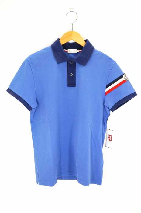 MONCLER(モンクレール) トリコテープデザインポロシャツ メンズ トップス