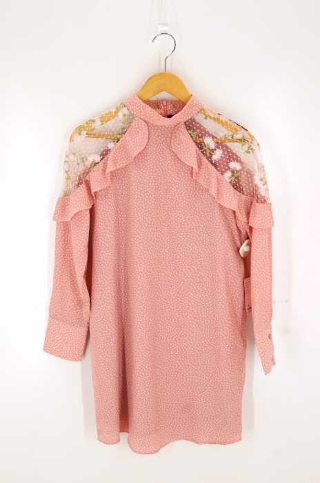 SISTER JANE（シスタージェーン） シースルー刺繍ドットワンピース レディース ワンピース