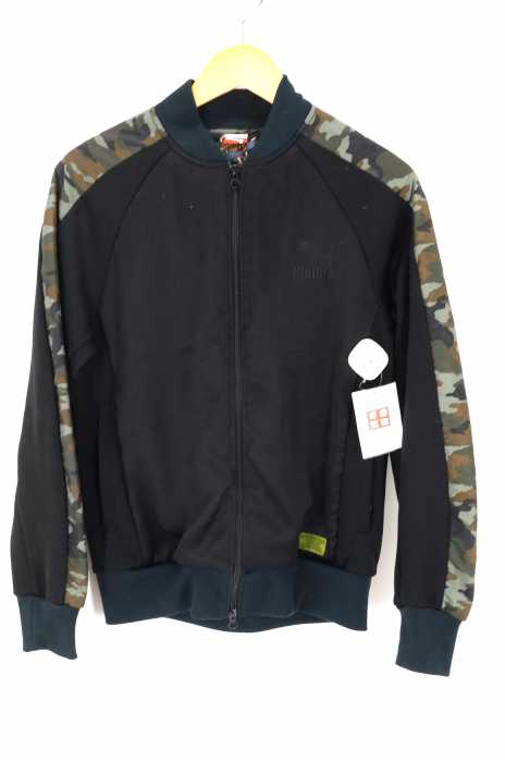 PUMA(プーマ) カモ柄ライン入りトラックジャケット メンズ トップス