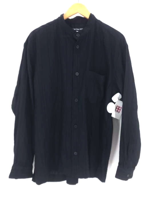 ISSEY MIYAKE MEN（イッセイミヤケメン） クレープ加工バンドカラーシャツ メンズ トップス