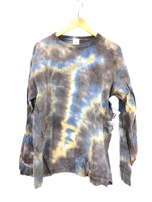 6（ROKU） BEAUTY＆YOUTH UNITED ARROWS（ロクビューティーアンドユースユナイテッドアローズ） DOUBLE SLIT TIE DYE MOTIF PULLOVER レディース トップス