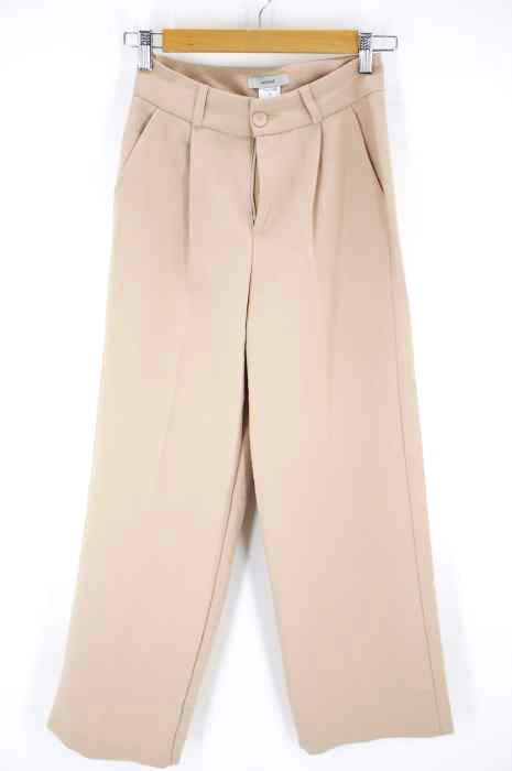 moname(モナーム) 2タックワイドパンツ レディース パンツ