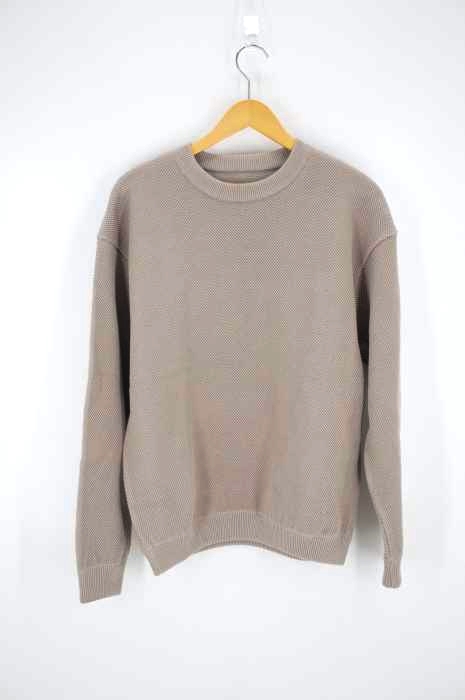 crepuscule（クレプスキュール） Moss stitch L/S sweat メンズ トップス