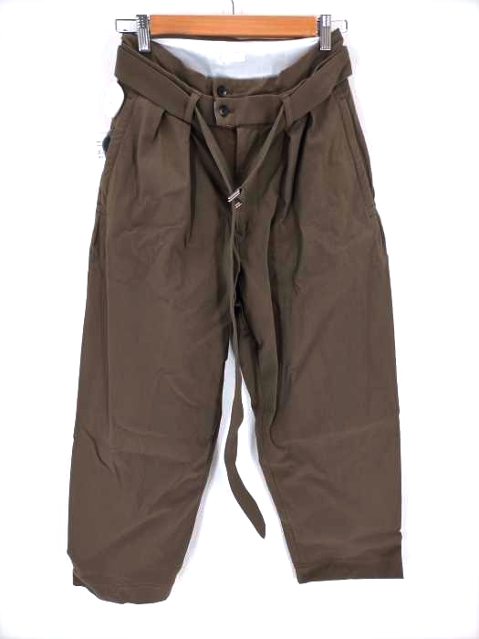 SEEALL（シーオール） BELTED BUGGY PANTS メンズ パンツ