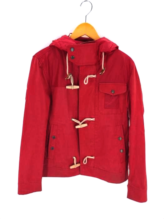 MONCLER（モンクレール） ロゴパッチ コットン ショートダッフルコート メンズ アウター