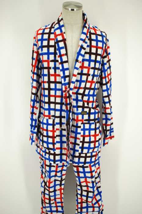 PIG&ROOSTER() チェック柄セットアップ　ジャケット＆パンツ メンズ トップス