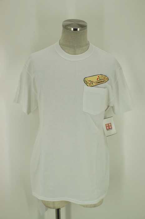 FLAGSTUFF×Lambda Takahashi×BEAUTY&YOUTH(フラッグスタッフ 高橋ラムダ ビューティアンドユース) 17SS「HOTDOG SS TEE」プリントTシャツ メンズ トップス