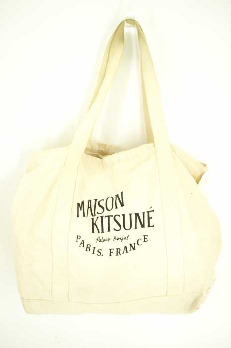 MAISON KITSUNE　 （メゾンキツネ） キャンバス メンズ バッグ