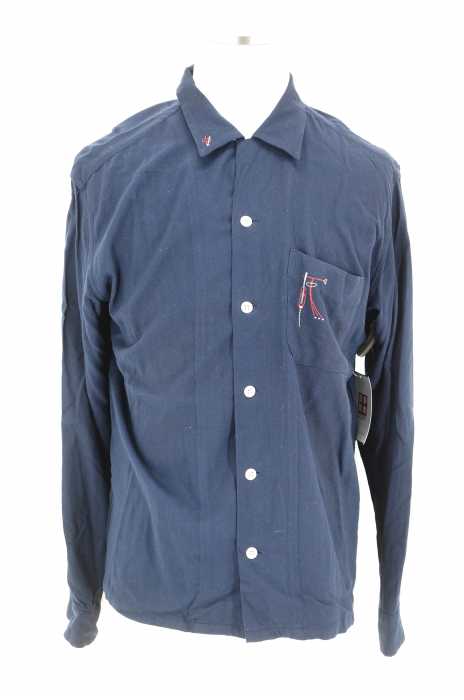 RADIALL （ラディアル） PRIMO BLARE　OPEN COLLAR RAYON SHIRT　オープンカラーレーヨンシャツ メンズ トップス