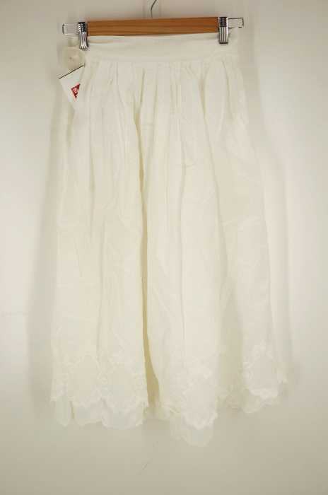MILKFED. (ミルクフェド) DOUBLE LACE LONG SK レディース スカート