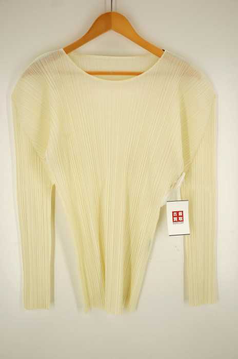 PLEATS PLEASE ISSEY MIYAKE（プリーツプリーズイッセイミヤケ） プリーツロングスリーブカットソー レディース トップス