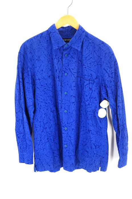 ISSEY MIYAKE MEN（イッセイミヤケメン） 15SS シワ加工総柄シャツ メンズ トップス