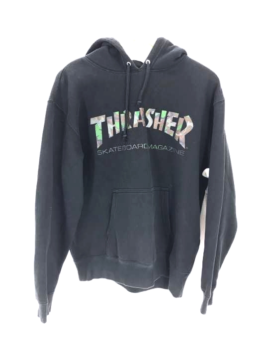 THRASHER（スラッシャー） ロゴプリントプルオーバーパーカー メンズ トップス