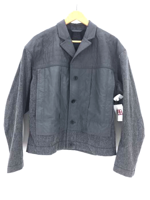 ISSEY MIYAKE MEN（イッセイミヤケメン） 袖素材切り替えナイロンジャケット メンズ アウター