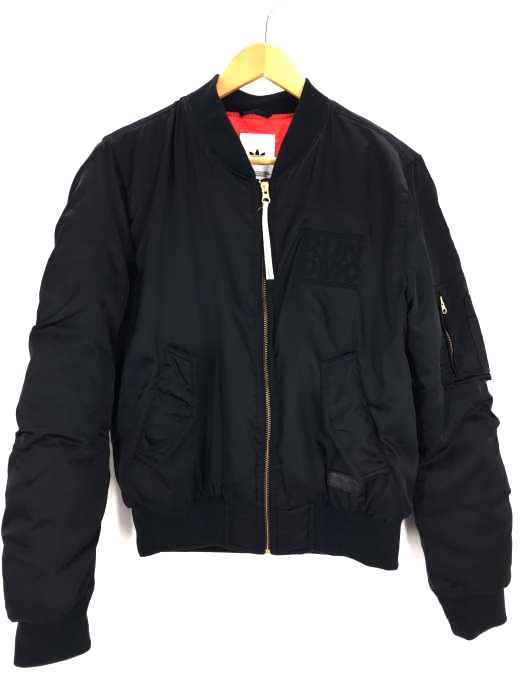 adidas（アディダス） 袖レザー切替スタジャン メンズ アウター