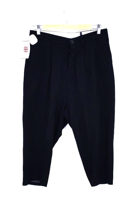 KAZUYUKI KUMAGAI ATTACHMENT(カズユキクマガイアタッチメント) スーパークレープポプリン サルエルパンツ メンズ パンツ
