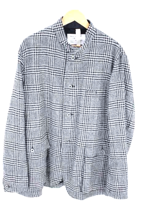 MOUNTAIN RESEARCH(マウンテンリサーチ) Country Jacket グレンチェック スタンドカラーワークジャケット メンズ アウター