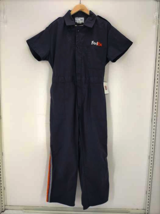 USED古着（ユーズドフルギ） USA製 FedEX つなぎ オーバーオール メンズ オールインワン