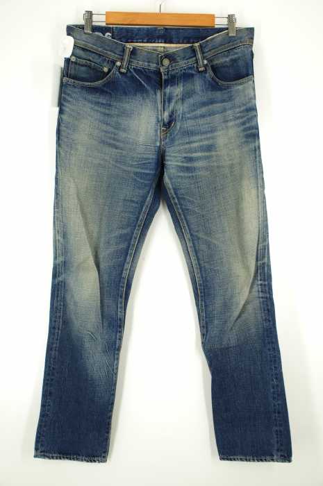 VISVIM（ビズビム） social sculpture　04D6 ダメ加工チェーンステッチデニムパンツ メンズ パンツ