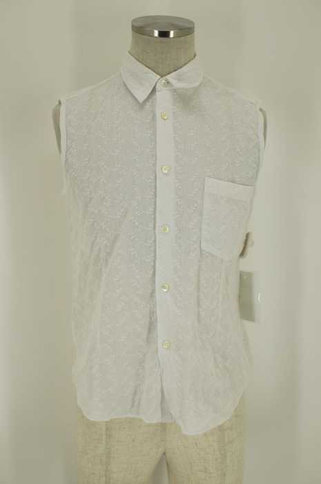 COMME des GARCONS HOMME (コムデギャルソンオム) 花柄ノースリーブシャツ メンズ トップス