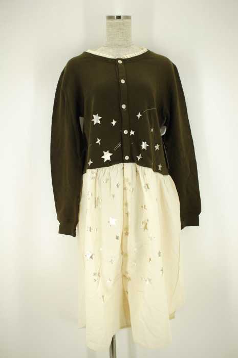 Ne-net （ネネット） 14AW　ながれぼしドッキング　ワンピース レディース ワンピース