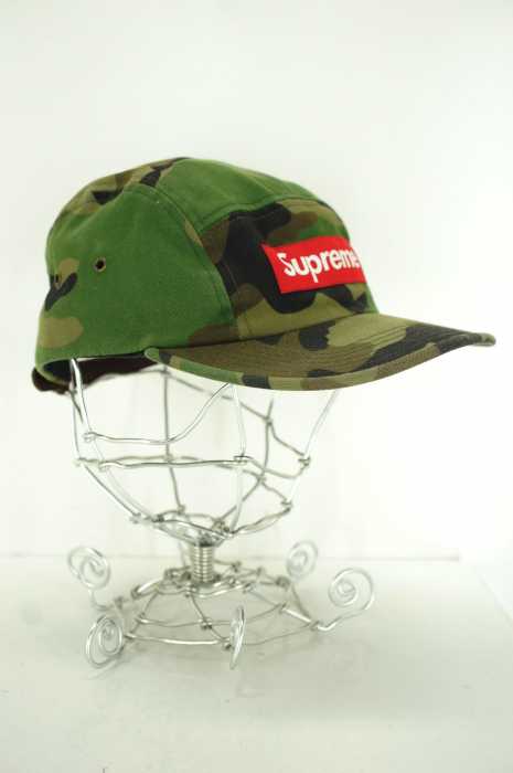 Supreme (シュプリーム) 16SS Washed Chino Twill Camp Cap 帽子 メンズ 帽子
